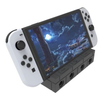 Picture of For Nintendo Switch/Switch OLED/NGC SW450 Handle Converter Multi-Function Charging Base Screener (Black)