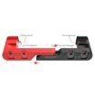 Picture of DOBE TNS-0122 4 In 1 Gamepad Charging Dock For Switch OLED (Red Black)