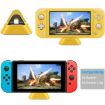 Picture of 2 PCS DOBE TNS-19062 Host Charging Bottom Portable Triangle Game Console Charger For Switch/Lite (Yellow)