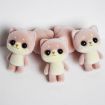 Picture of Little Cute PVC Flocking Animal Dog Shiba Inu Dolls Creative Gift Kids Toy, Size: 4.5*3.5*6cm (Light Brown)