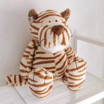 Picture of Cute Stuffed Plush Tiger Style Doll Decoration Toy Gift, Size: 28 x 8 x 9 cm