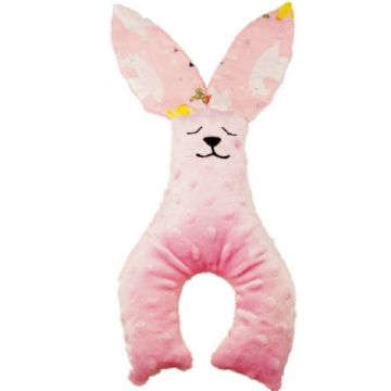 Picture of Cute Rabbit Plush Toy Baby Sleep Comfort Toy Children Gift (Sweet Pink)