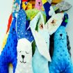 Picture of Cute Rabbit Plush Toy Baby Sleep Comfort Toy Children Gift (Mint Green)
