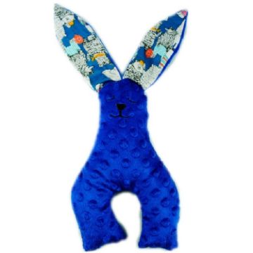 Picture of Cute Rabbit Plush Toy Baby Sleep Comfort Toy Children Gift (Caribbean Blue)