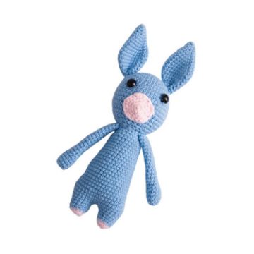 Picture of Baby Photo Ornaments Knitted Wool Small Animal Making Photography Costumes (Rabbit)