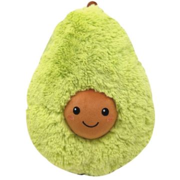 Picture of Long Plush Cartoon Avocado Shape Pillow Cushion Plush Toy, Height: 20cm