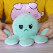 Picture of Flipped Octopus Doll Double-Sided Flipping Doll Plush Toy (White Color + Black Color)