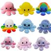 Picture of Flipped Octopus Doll Double-Sided Flipping Doll Plush Toy (Blue + Black)