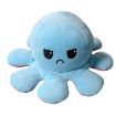 Picture of Flipped Octopus Doll Double-Sided Flipping Doll Plush Toy (Blue + Black)