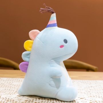 Picture of 30cm Candy Dinosaur Plush Doll Toy Birthday Gift Pillow (Blue Compression)