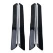 Universal Car Bumper Guard Protector Strip Sticker - Set of 4 (Black) - 2