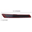 Universal Car Bumper Guard Protector Strip Sticker - Set of 4 (Black) - 3