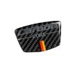 Carbon Fiber German Flag Doorpost Sticker for Audi TT - 4