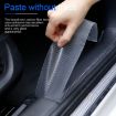 10cm x 3m Car Carbon Fiber Bumper Anti-Collision Strip - 5