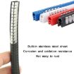 5m U-shaped Non-stick Car Rubber Seal Bumper - White - 3