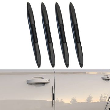 Picture of 4 PCS Car Door Anti-Static Silicone Airbag Anti-Collision Strip, Colour: Black