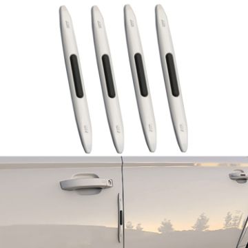 Picture of 4 PCS Car Door Anti-Static Silicone Airbag Anti-Collision Strip, Colour: White