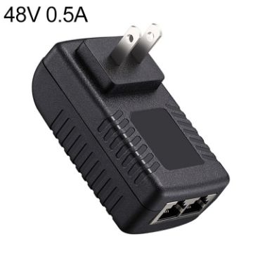 48V 0.5A Router AP Wireless POE/LAD Power Adapter (US Plug) - 1