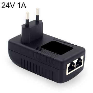 24V 1A Router AP Wireless POE/LAD Power Adapter (EU Plug) - 1