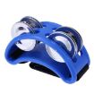 Aluminum Percussion Cajon Foot Bell, Blue - 10 x 8 x 4cm - 2