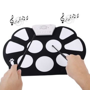 Picture of W758 USB 2.0 MIDI Soft Roll-up Drum Kit, Size: 38.2 x 27.6cm