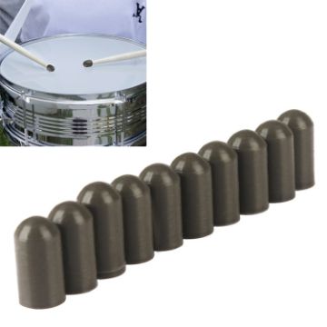 Picture of 10PCS Gray Silicone Drum Stick Cover, Size:1.70.590.87cm