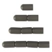 10PCS Gray Silicone Drum Stick Cover - Size:1.70.590.87cm - 3