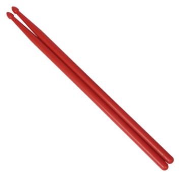 Picture of 2 PCS Drumsticks Drum Kits Accessories Nylon Drumsticks, Colour: Red