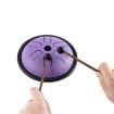 Picture of 5.5 Inch Pocket Drum Ethereal Hand Drumming Leisure Travel Percussion Instrument (Obsidian)