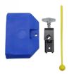 Picture of Plastic Cowbell Drum Kindergarten Teaching Aid Percussion (Blue Small)