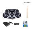 Picture of Children Hand Roll Electronic Drum DTX Game Portable Drum (G621 White)