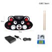 Picture of Children Hand Roll Electronic Drum DTX Game Portable Drum (G603 Bears)