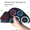 Picture of Hand Roll Electronical Drum Desktop Charging Audio Speaker DTX Game Folding Strike Board (WG820 Time And Space Type)