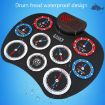 Picture of Hand Roll Electronical Drum Desktop Charging Audio Speaker DTX Game Folding Strike Board (WG820 Time And Space Type)