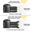 Canon EF 28-200mm Lens Hood - Black - 4