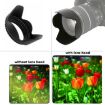 72mm Lens Hood for Cameras - Screw Mount - Black - 5