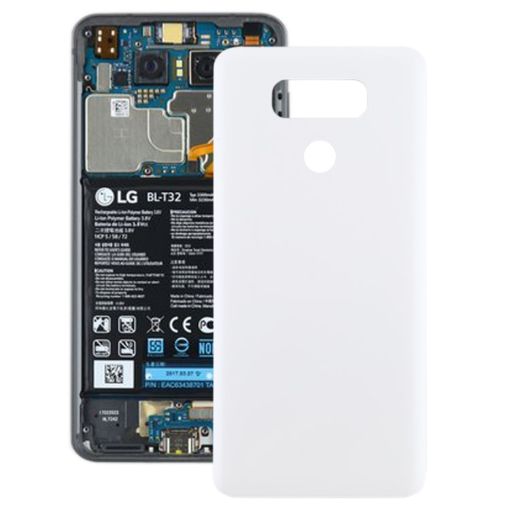 White Back Cover for LG G6 - H870/H870DS/H872/LS993/VS998/US997 - 1