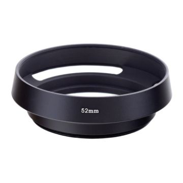 Picture of 52mm Metal Vented Lens Hood for Leica (Black)