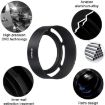 40.5mm Metal Vented Lens Hood for Leica - Black - 4
