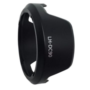 Picture of LH-DC90 Lens Hood Shade for Canon Powershot SX70HS/SX60HS (Black)