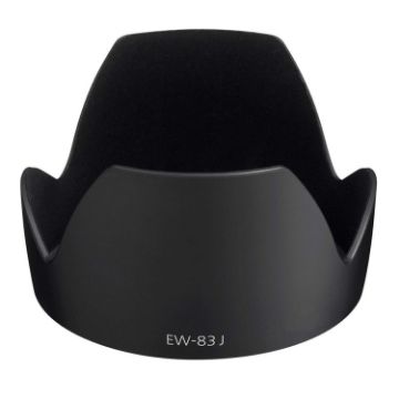 Picture of EW-83J Lens Hood Shade for Canon EF-S 17-55mm f/2.8 IS USM Lens (Black)