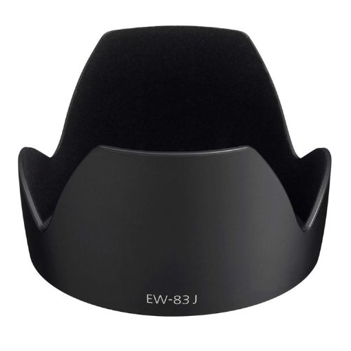 Canon EF-S 17-55mm f/2.8 IS USM Lens Hood - Black - 1