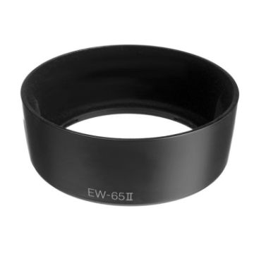 Picture of EW-65II Lens Hood Shade for Canon EF 28mm F/2.8 35mm F/2.0 Lens (Black)