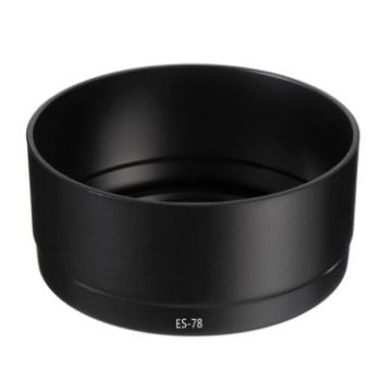 Picture of ES-78 Lens Hood Shade for Canon EF 50mm f/1.2L USM Lens (Black)