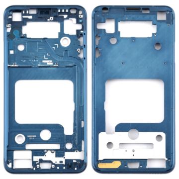 Blue Front Housing LCD Frame Bezel Plate for LG V35 ThinQ - 1