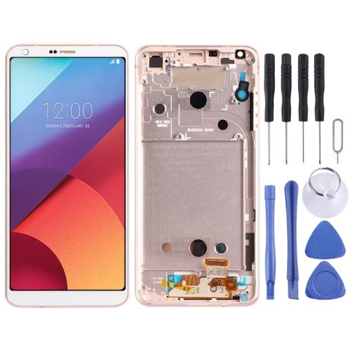 LCD Screen for LG G6 Digitizer Full Assembly (Gold) - 1