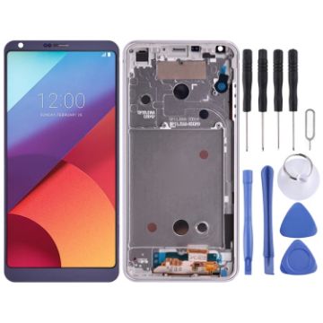 LCD Screen for LG G6 Digitizer Full Assembly with Frame - 1