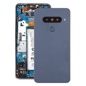 Picture of Battery Back Cover with Camera Lens & Fingerprint Sensor for LG G8s ThinQ (Silver)