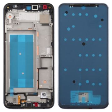 Front Housing LCD Frame Bezel Plate for LG K50/K12 MAX (Black) - 1