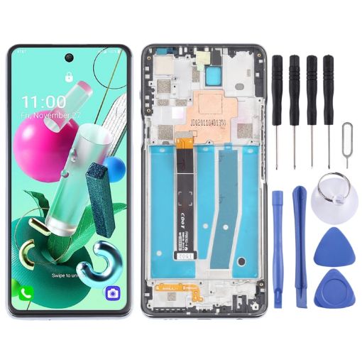 LCD Screen for LG K92 5G Digitizer Assembly With Frame - 1